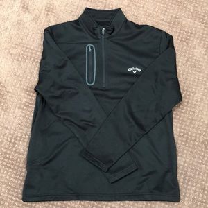 Black Callaway Quarterzip